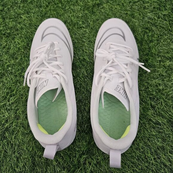 Nike Alpha Huarache 8 Pro LAX Lacrosse Cleats White CW4446-100 Men Size 9.5 NEW main image 7